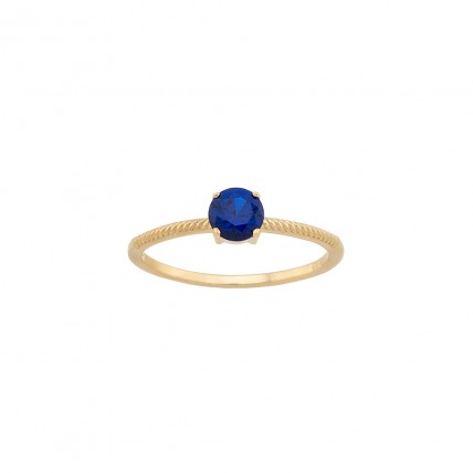 Δαχτυλίδι Σε Κίτρινο Χρυσό 14K Aloro (RI181 - ZX2167)
